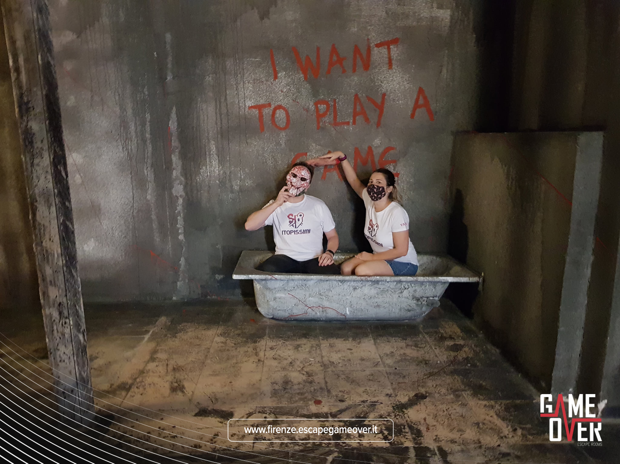 Saw GameOver escape rooms firenze